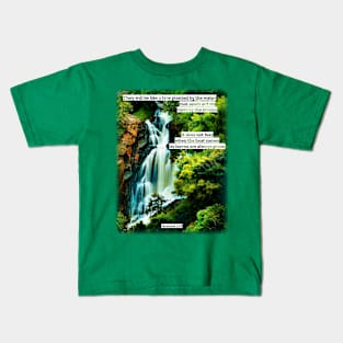 Trees planted by the water - Jeremiah 17:8 Kids T-Shirt